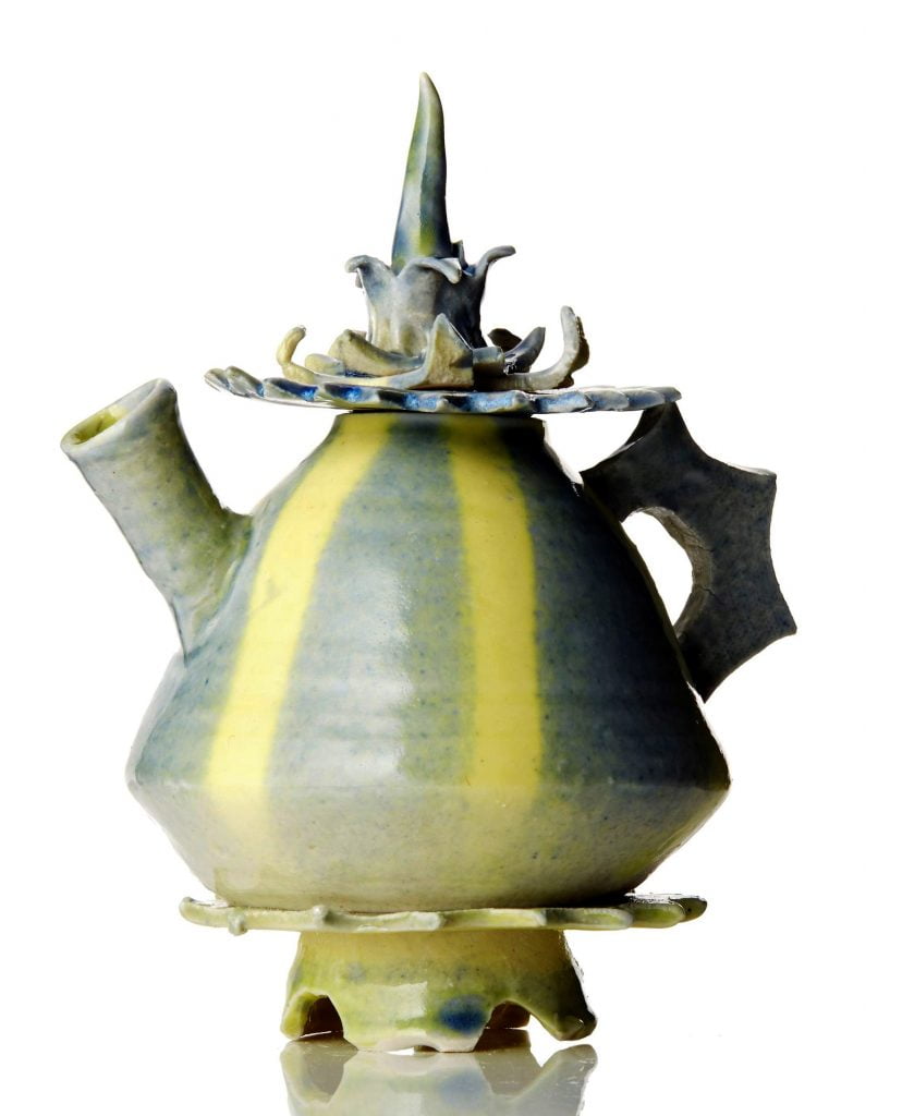 Jane Gibson - Yellow Teapot - Ceramic