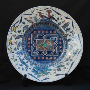 Russell Coates - Blue Porcelain Dish