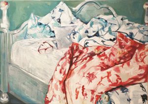 Cé Ponsonby - Bed - Oil on Canvas